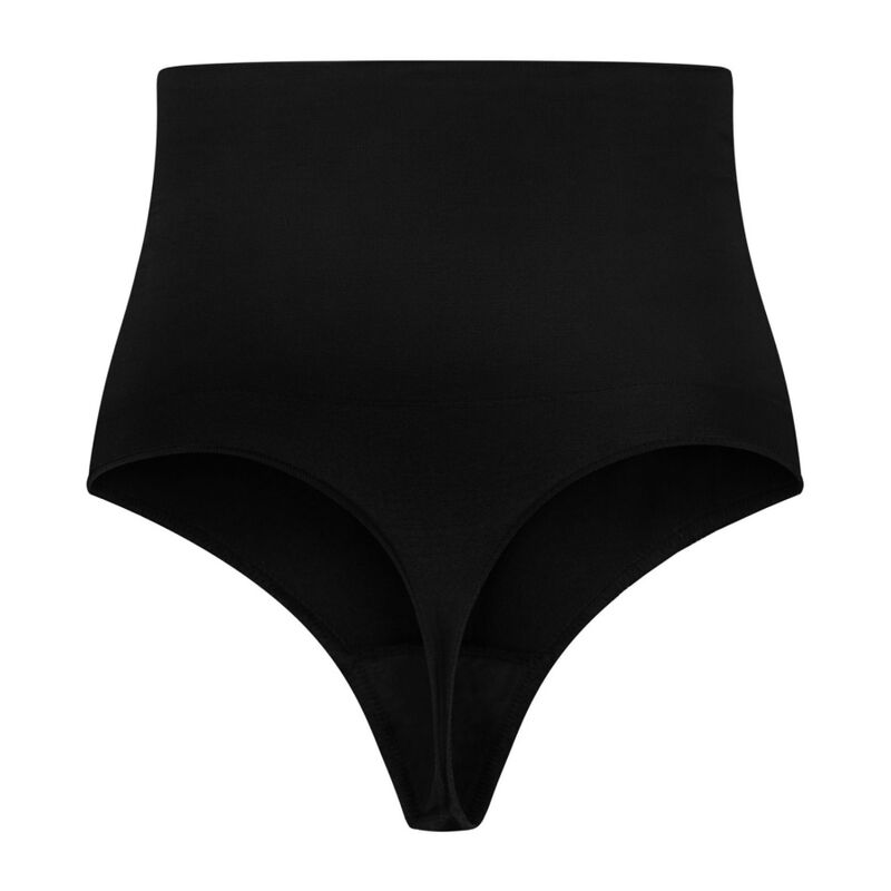 BYE-BRA - THONG STYLE SEAMLESS GIRDLE BLACK SIZE S