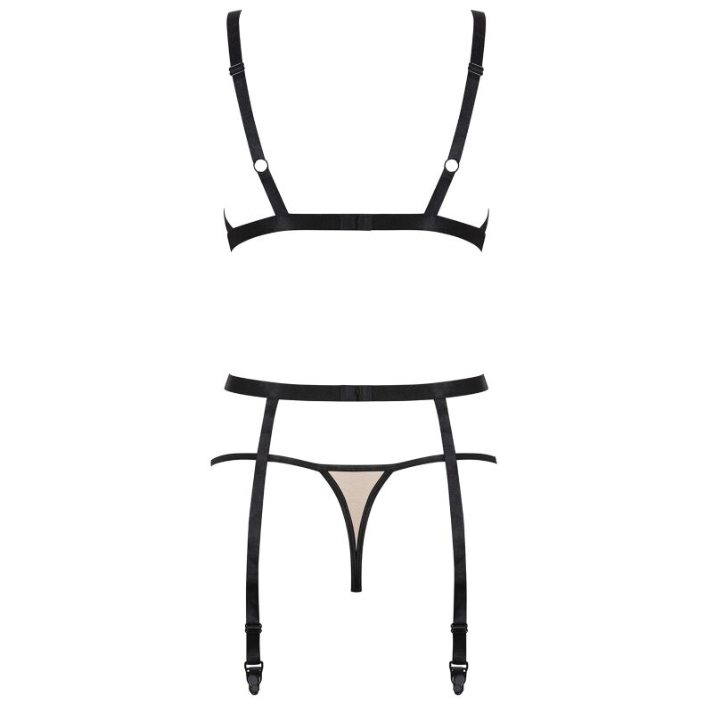OBSESSIVE - NUDELIA SET THREE PIECES S/M