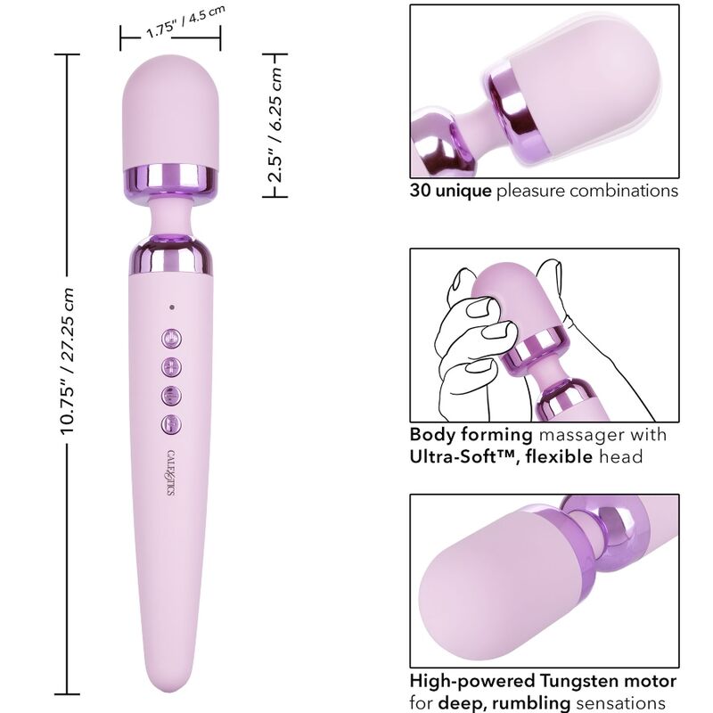 CALIFORNIA EXOTICS - OPULENCE MASSAGER PINK