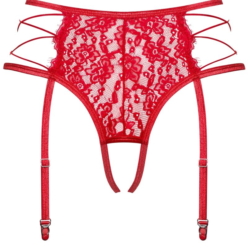 OBSESSIVE - REDIOSA CROTHLESS GARTER BELT S/M