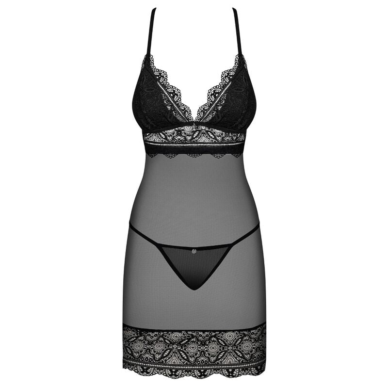 OBSESSIVE - RENELIA CHEMISE AND TANGA S/M