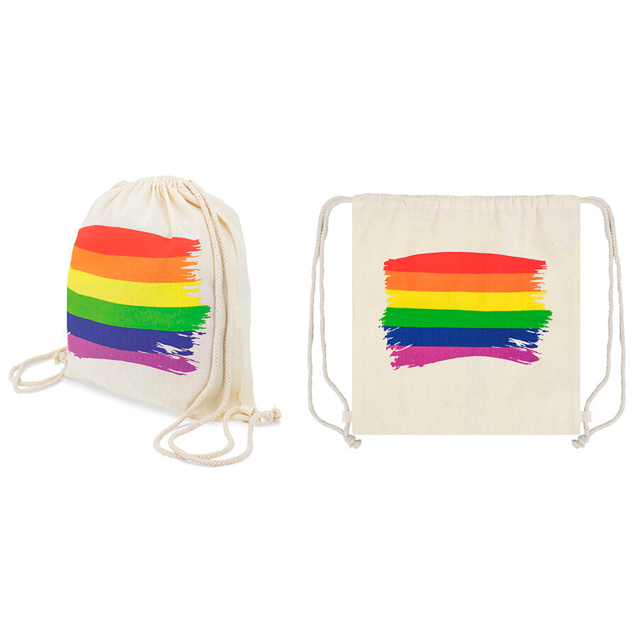 PRIDE - COTTON LGBT FLAG BACKPACK
