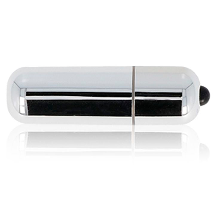 GLOSSY - PREMIUM VIBE VIBRATING BULLET 10V SILVER