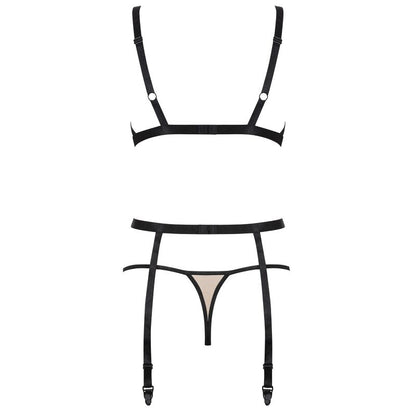 OBSESSIVE - NUDELIA SET THREE PIECES S/M