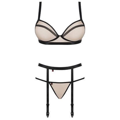 OBSESSIVE - NUDELIA SET THREE PIECES S/M