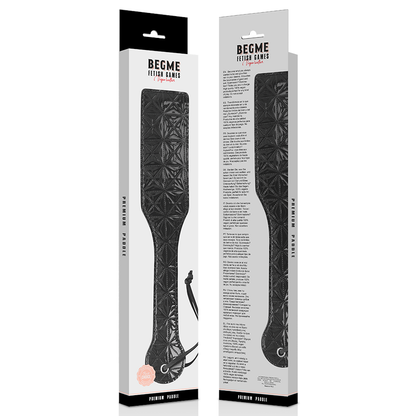 BEGME - BLACK EDITION VEGAN LEATHER PADDLE