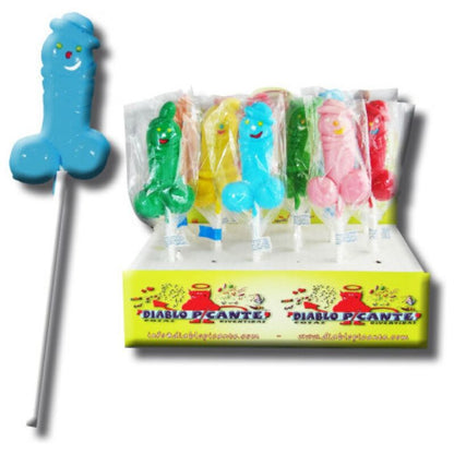 DIABLO GOLOSO - VARIED GUMMY LOLLIPOP