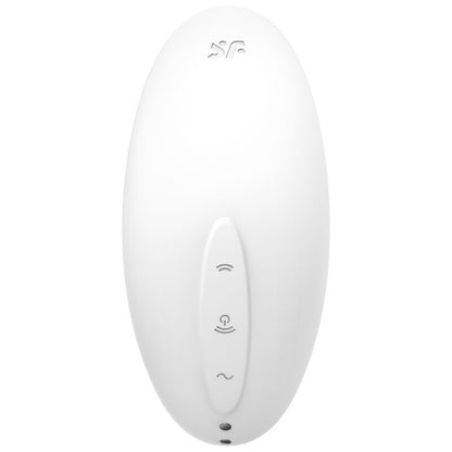 SATISFYER - VULVA LOVER 2 AIR PULSE STIMULATOR & VIBRATOR BLUE