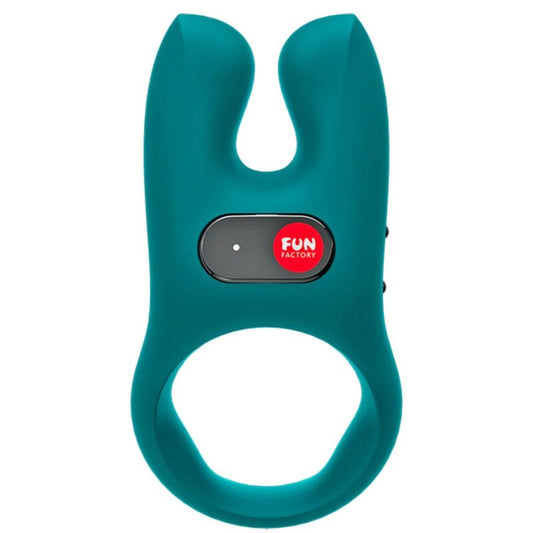 FUN FACTORY - NOS VIBRATING COCK RING DEEP SEA BLUE