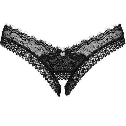 OBSESSIVE - MEDILLA THONG CROTCHLESS XS/S