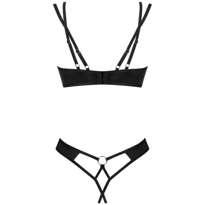 OBSESSIVE - NESARI SET TWO PIECES CROTCHLESS M/L