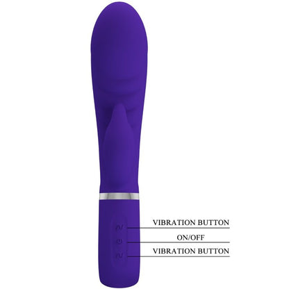 PRETTY LOVE - PRESCOTT MULTIFUNCTION G-SPOT VIBRATOR PURPLE