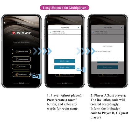 PRETTY LOVE - ETHAN RECHARGEABLE VIBRATOR LILA