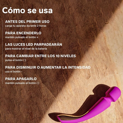 LELO - SMART MEDIUM WAND 2 AQUA GREEN MASSAGER
