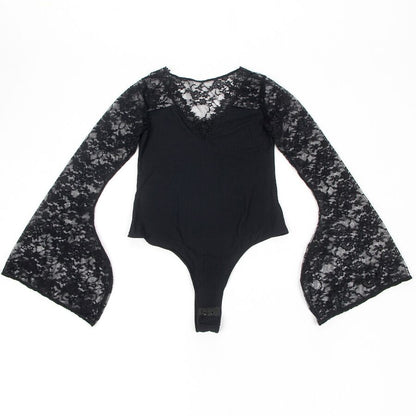 SUBBLIME - TEDDY FLORAL PATTERN LONG SLEEVE S/M