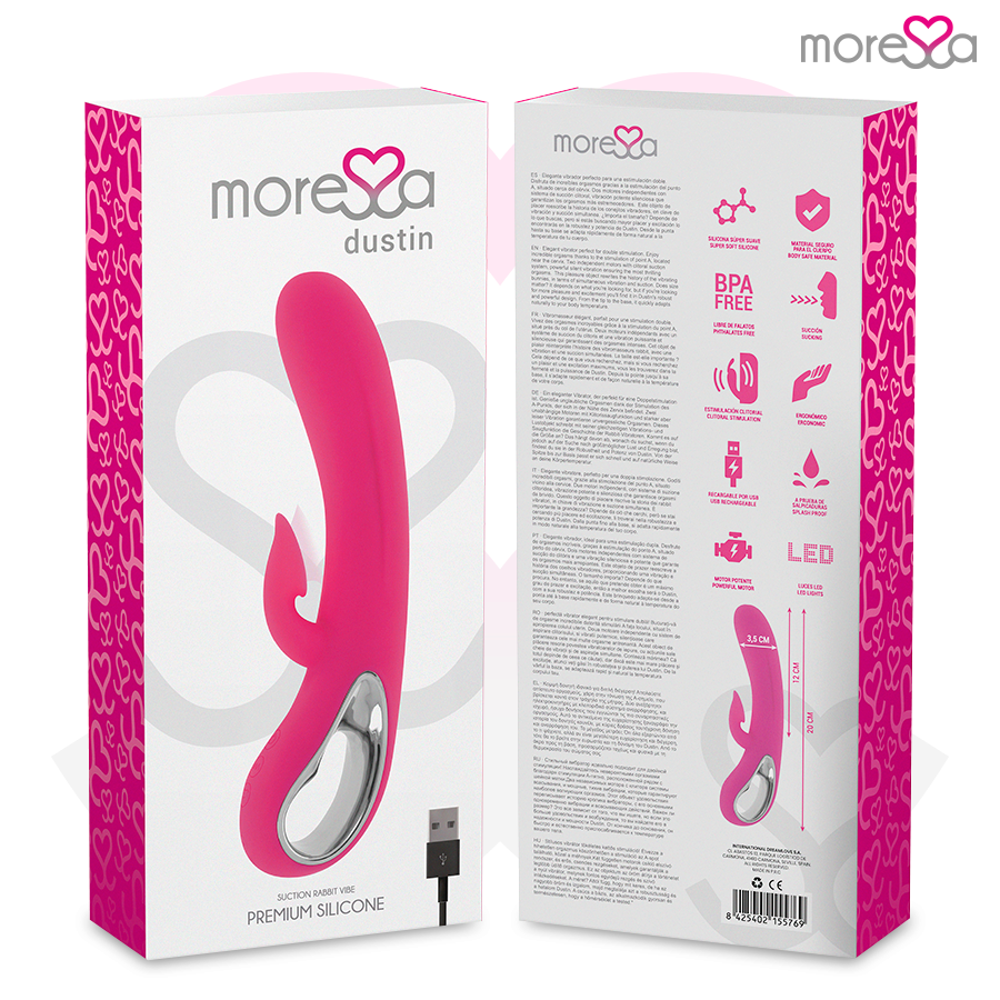 MORESSA - DUSTIN PREMIUM SILICONE RECHARGEABLE