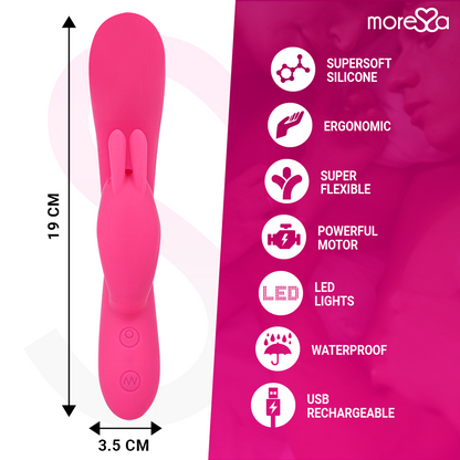 MORESSA - TELMO PREMIUM SILICONE RECHARGEABLE