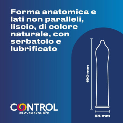 CONTROL - ADAPTA NATURE CONDOMS 144 UNITS