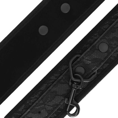 DARKNESS - LUXE BLACK BDSM HANDCUFFS