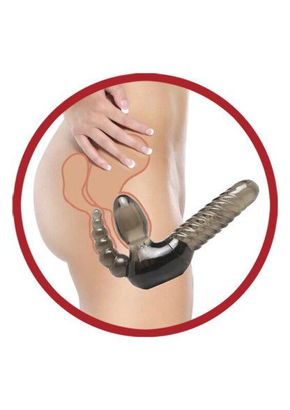 FETISH FANTASY SERIES - SERIES STRAPLESS STRAP-ON WITH ANAL STIMULATOR